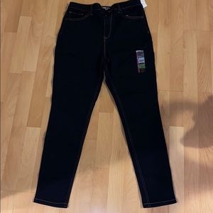 High rise skinny jeans